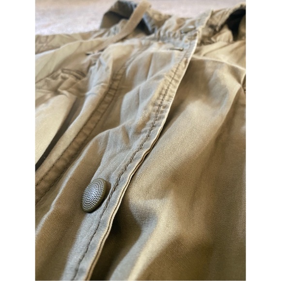 TOPSHOP Utility Cargo Long Length Khaki Jacket - Picture 7 of 7